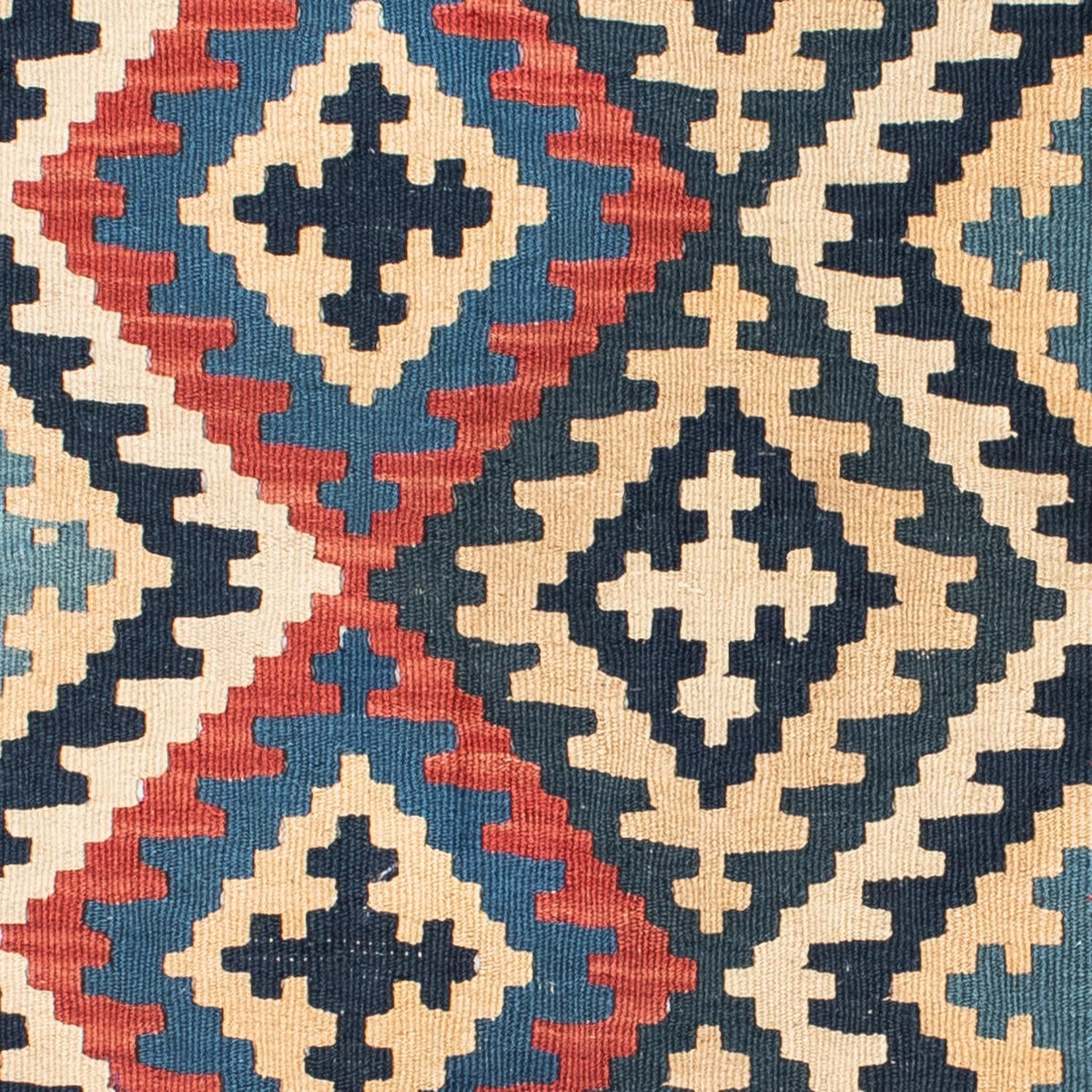Tapis Kelim - Oriental - 160 x 103 cm - bleu