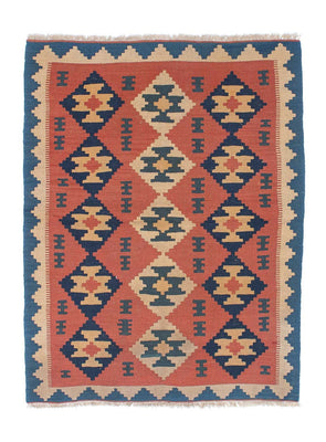 Tapis Kelim - Oriental - 150 x 108 cm - rouille