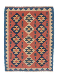 Tapis Kelim - Oriental - 150 x 108 cm - rouille