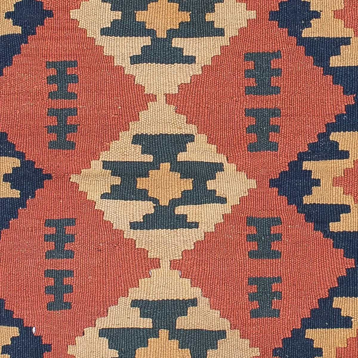 Tapis Kelim - Oriental - 150 x 108 cm - rouille