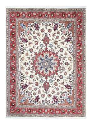 Tapis persan - Tabriz - Royal - 204 x 151 cm - beige