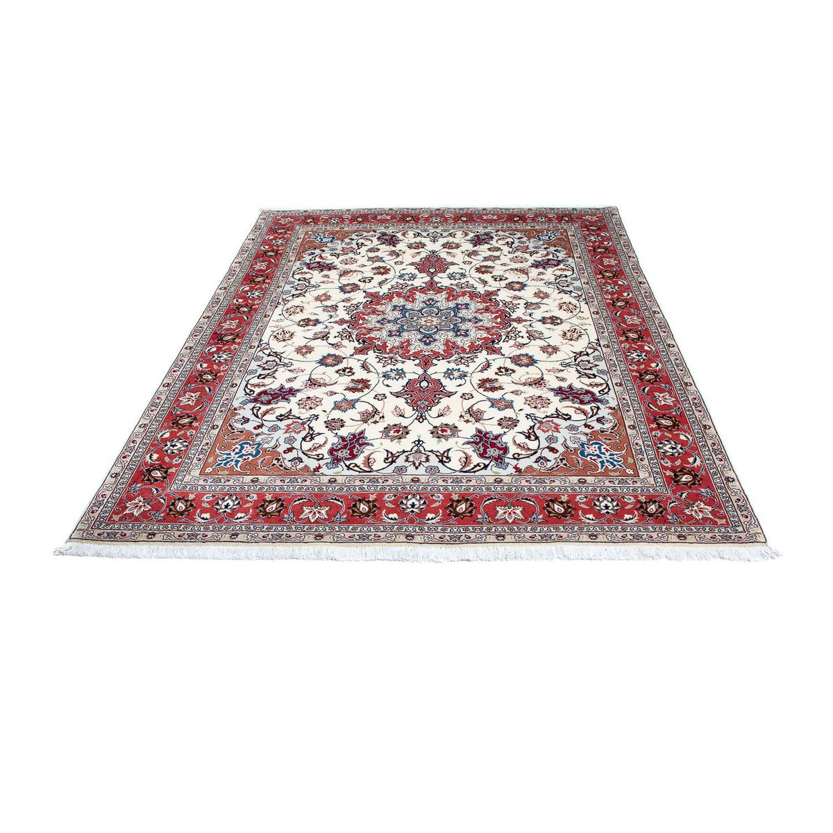 Tapis persan - Tabriz - Royal - 204 x 151 cm - beige