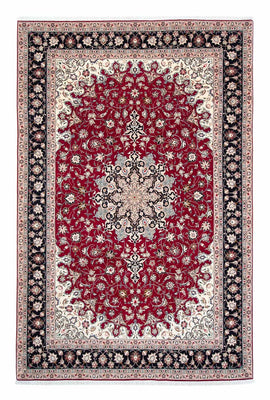 Tapis persan - Tabriz - Royal - 319 x 204 cm - rouge foncé