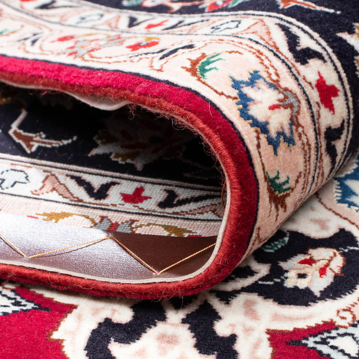 Tapis persan - Tabriz - Royal - 319 x 204 cm - rouge foncé