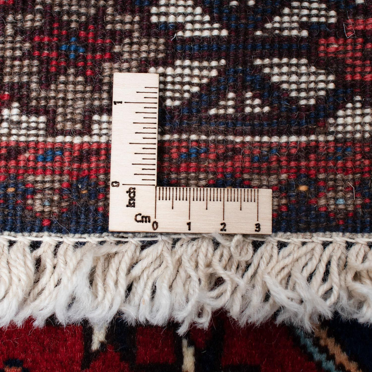 Tapis de couloir Tapis persan - Nomadic - 195 x 80 cm - rouge foncé