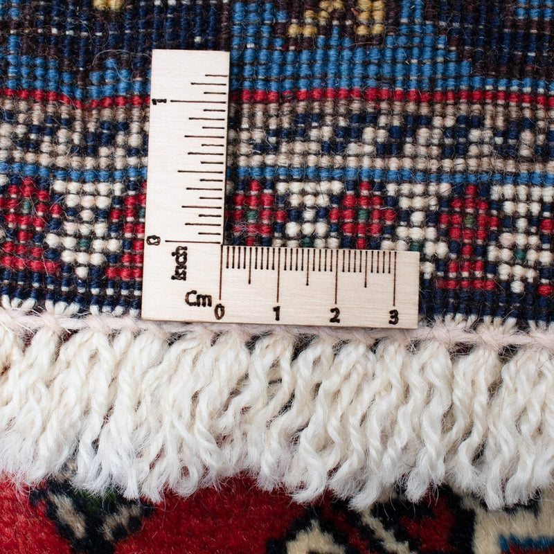 Tapis de couloir Tapis persan - Nomadic - 196 x 87 cm - rouge foncé