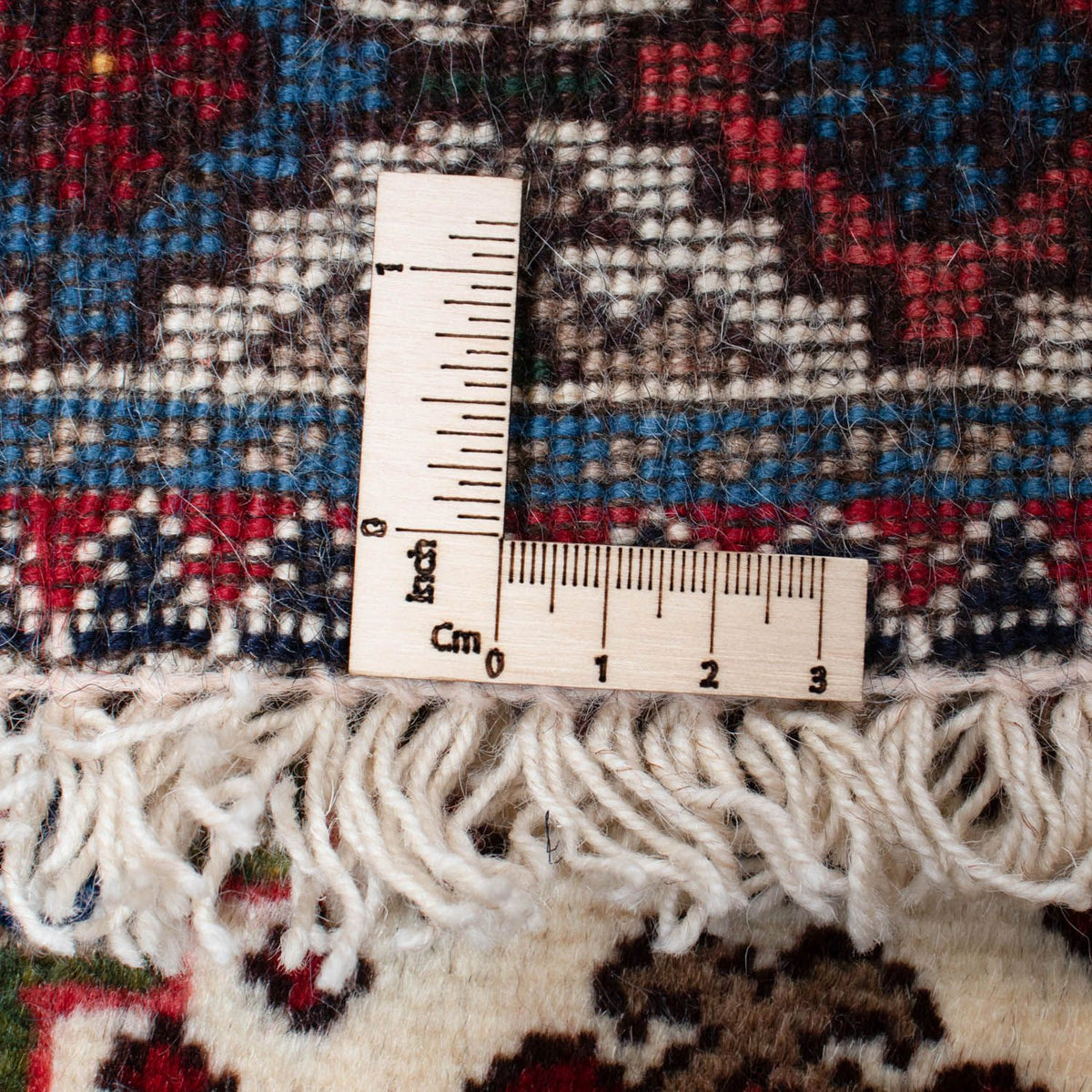 Tapis de couloir Tapis persan - Nomadic - 194 x 83 cm - rouge foncé