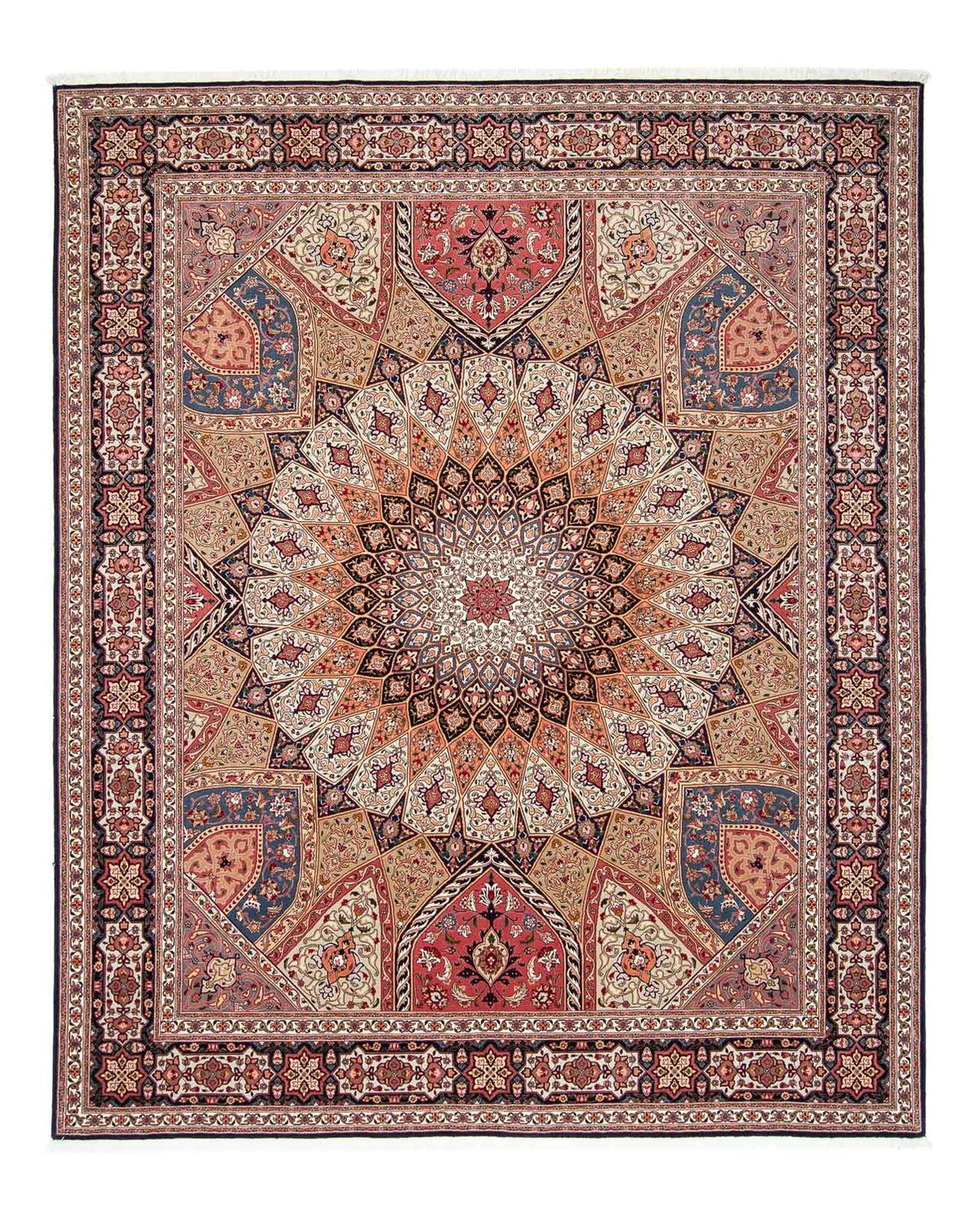 Tapis persan - Tabriz - Royal - 298 x 254 cm - multicolore