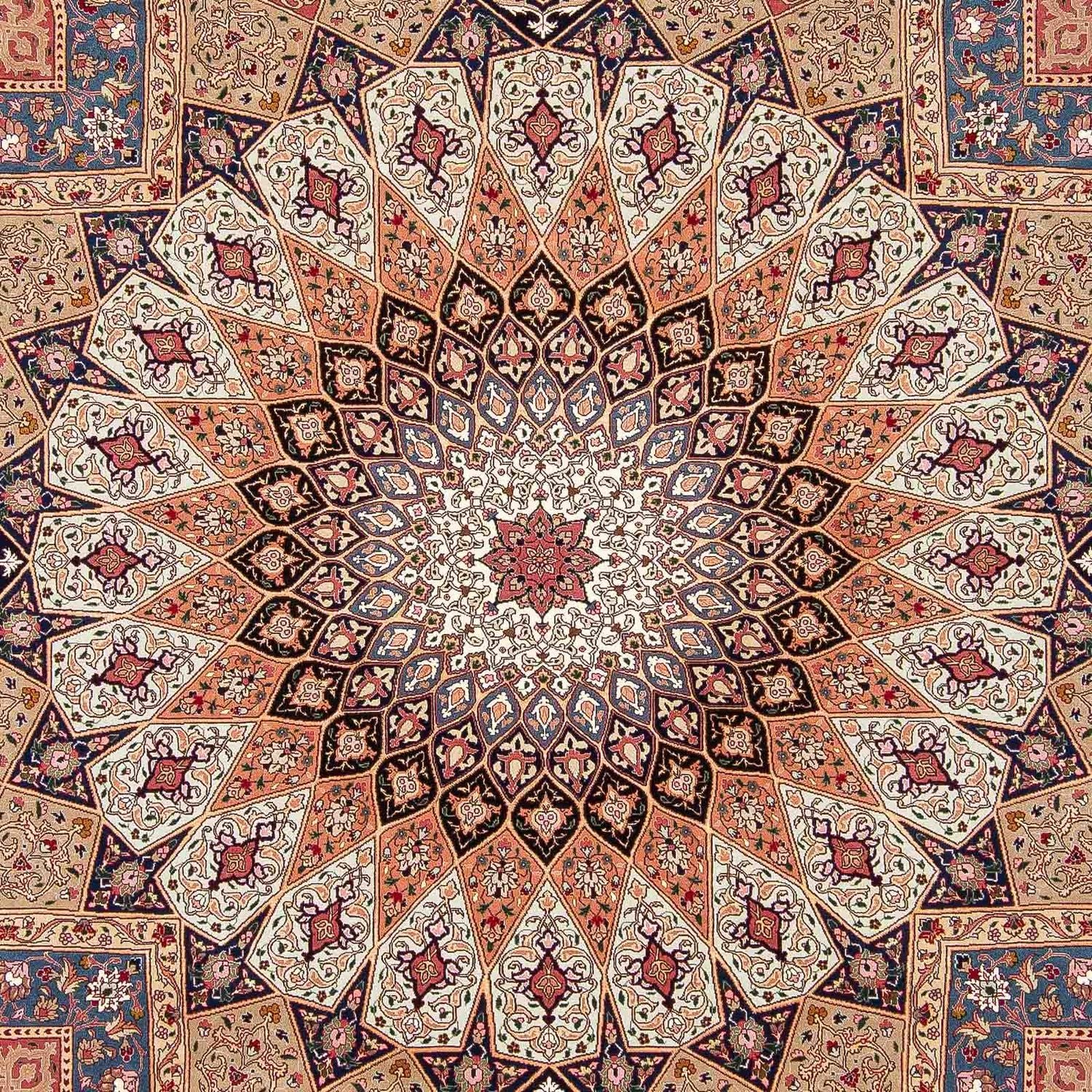 Tapis persan - Tabriz - Royal - 298 x 254 cm - multicolore