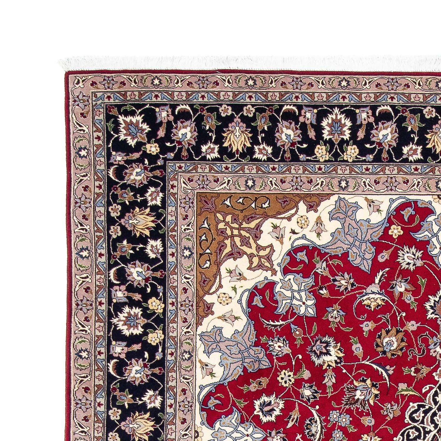 Tapis persan - Tabriz - Royal - 302 x 198 cm - rouge