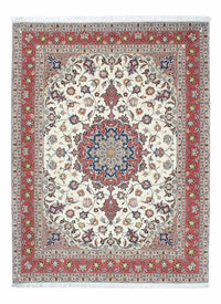 Tapis persan - Tabriz - Royal - 203 x 154 cm - beige