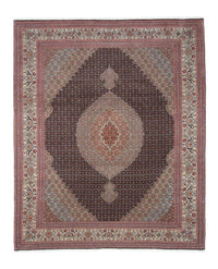 Tapis persan - Tabriz - 310 x 251 cm - marron clair
