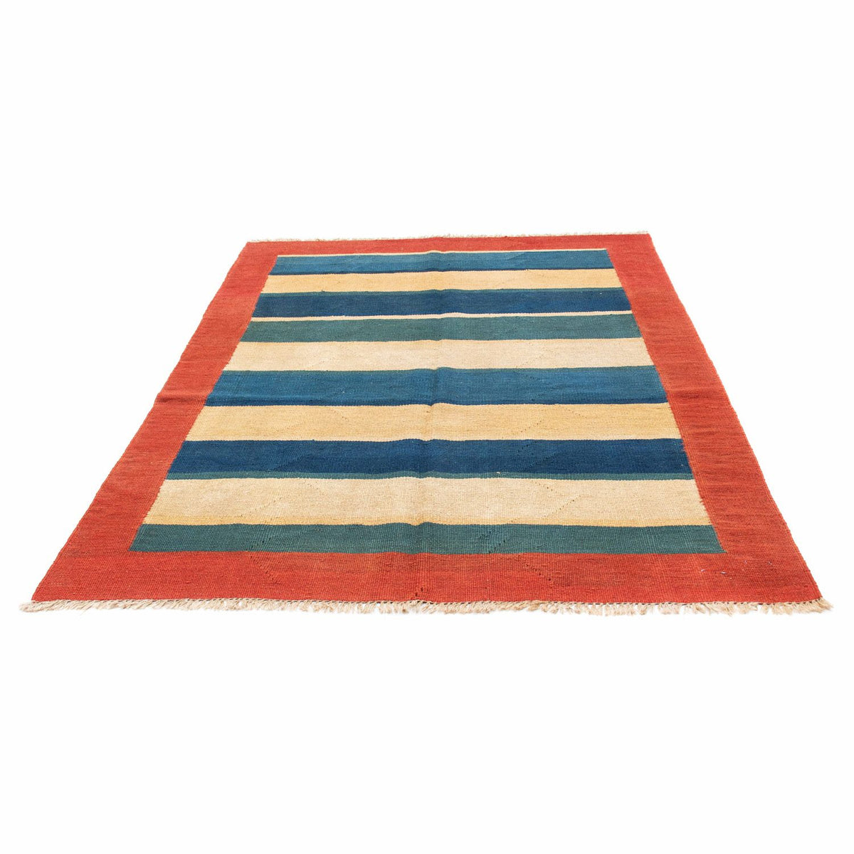 Tapis Kelim - Oriental - 198 x 152 cm - rouge