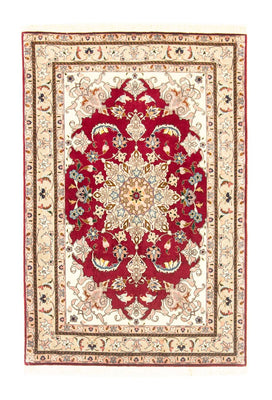Tapis persan - Tabriz - Royal - 147 x 100 cm - rouge