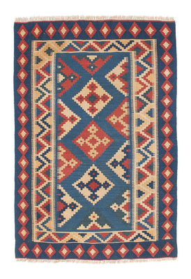 Tapis Kelim - Oriental - 152 x 106 cm - multicolore