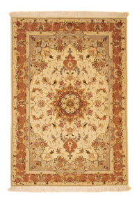 Tapis persan - Tabriz - Royal - 151 x 104 cm - beige
