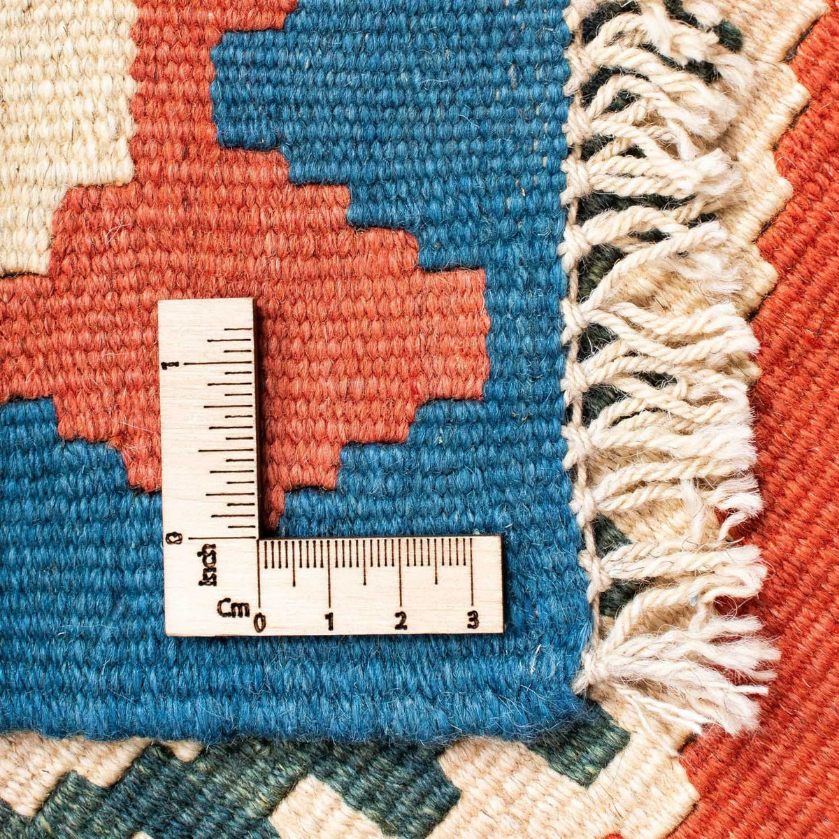 Tapis Kelim - Oriental - 140 x 105 cm - rouge