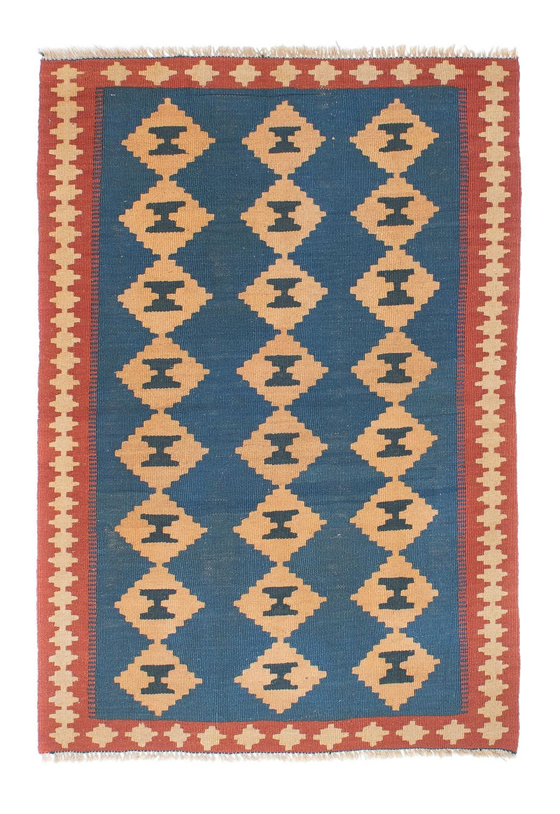 Tapis Kelim - Oriental - 149 x 98 cm - bleu
