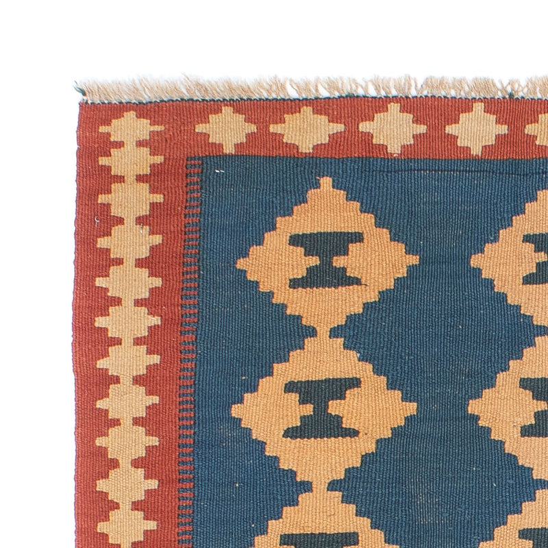 Tapis Kelim - Oriental - 149 x 98 cm - bleu