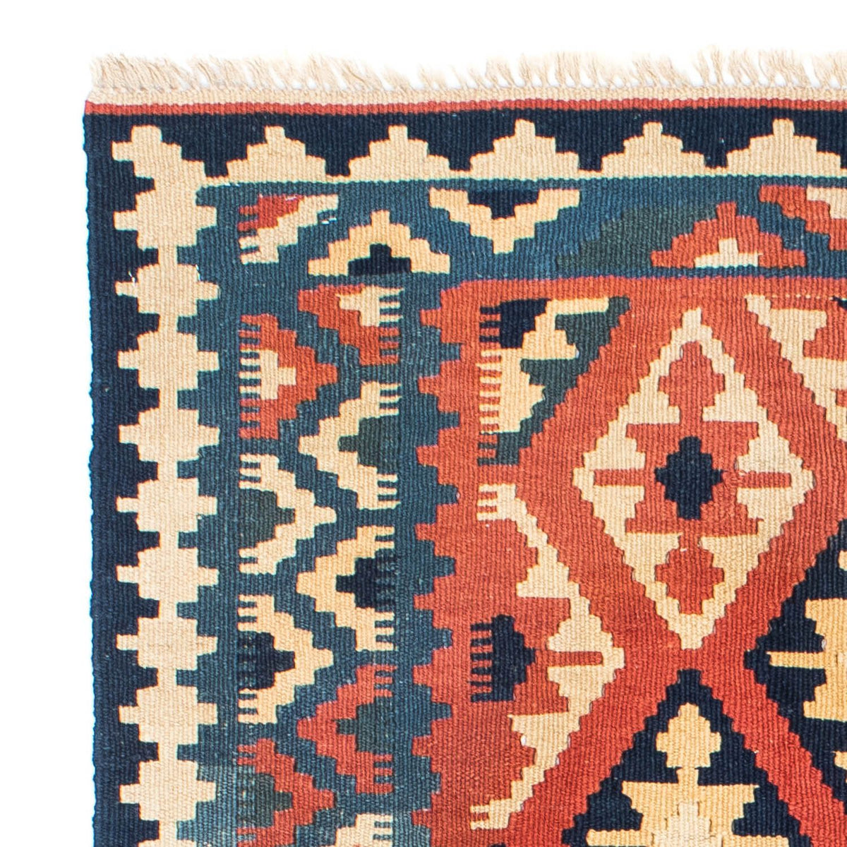 Tapis Kelim - Oriental - 165 x 102 cm - rouge