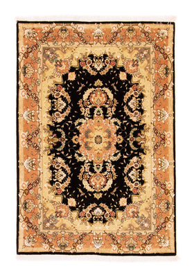 Tapis persan - Tabriz - Royal - 147 x 100 cm - noir
