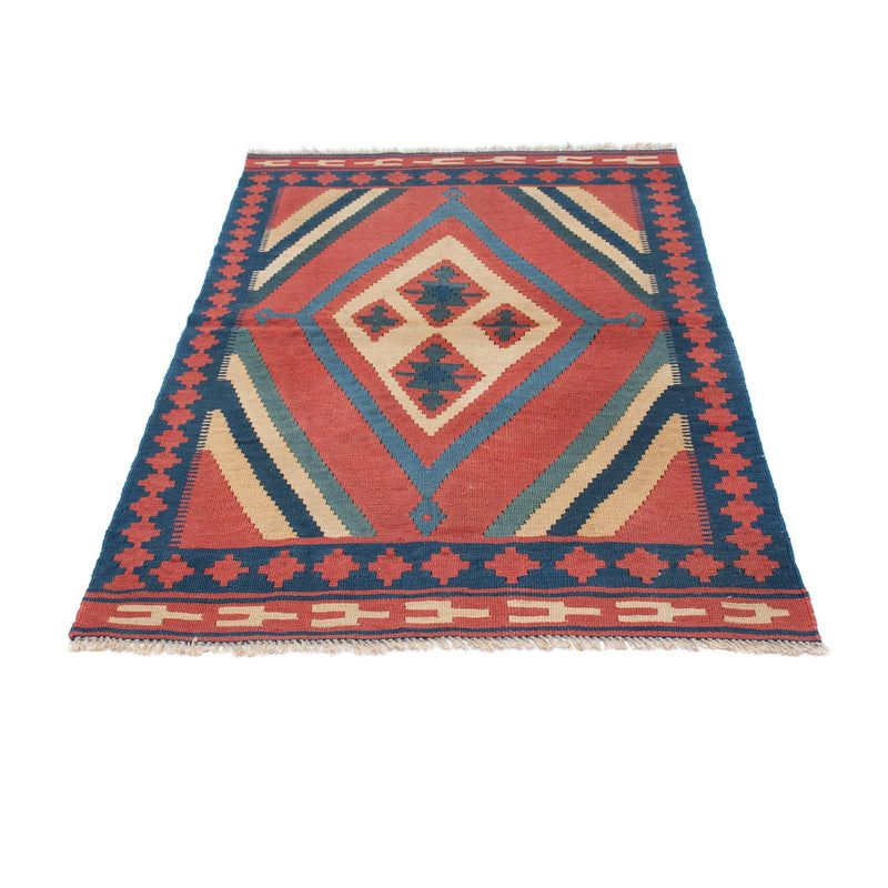 Tapis Kelim - Oriental - 150 x 97 cm - rouge foncé