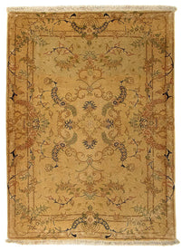 Tapis persan - Tabriz - Royal - 116 x 83 cm - marron