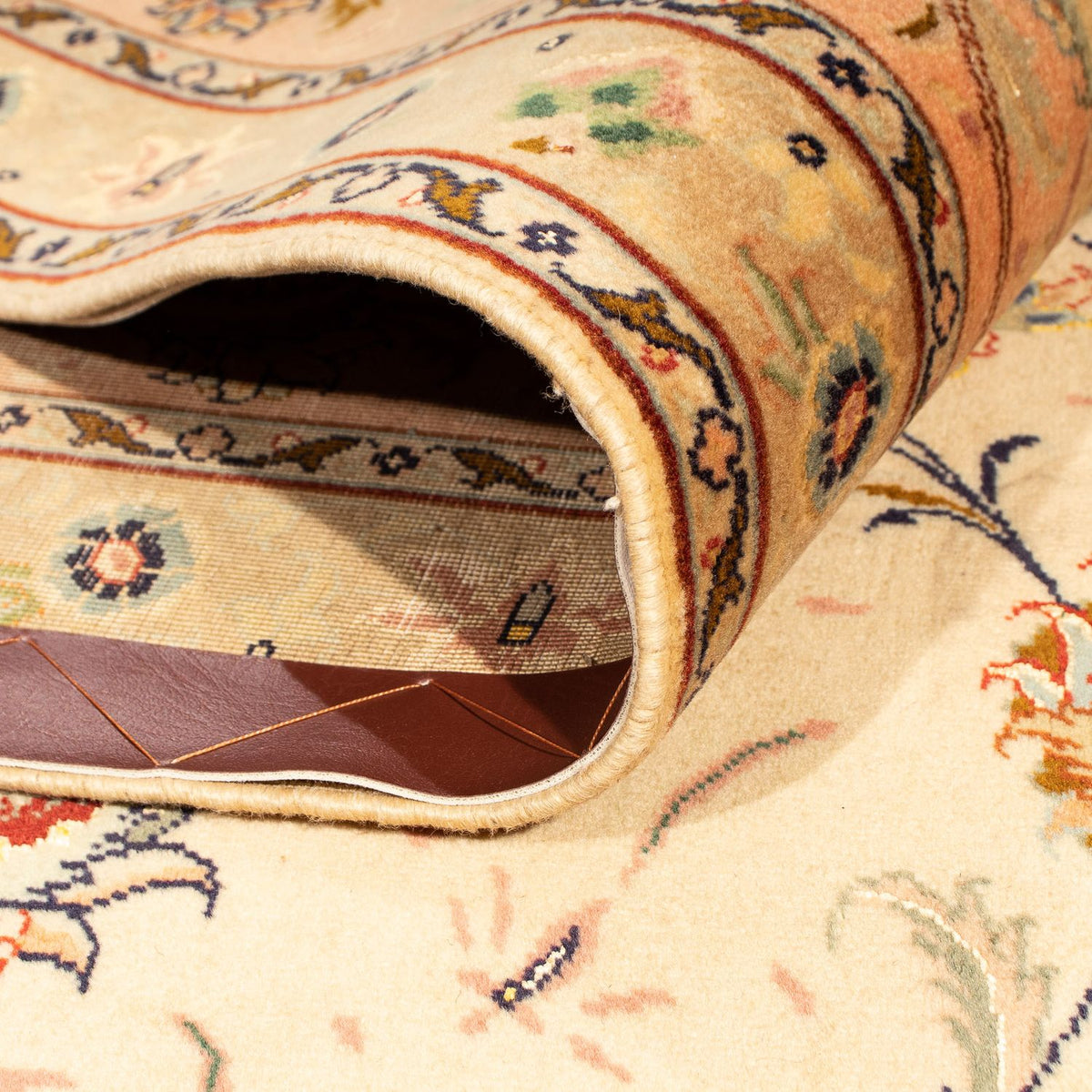 Tapis persan - Tabriz - Royal - 261 x 243 cm - beige