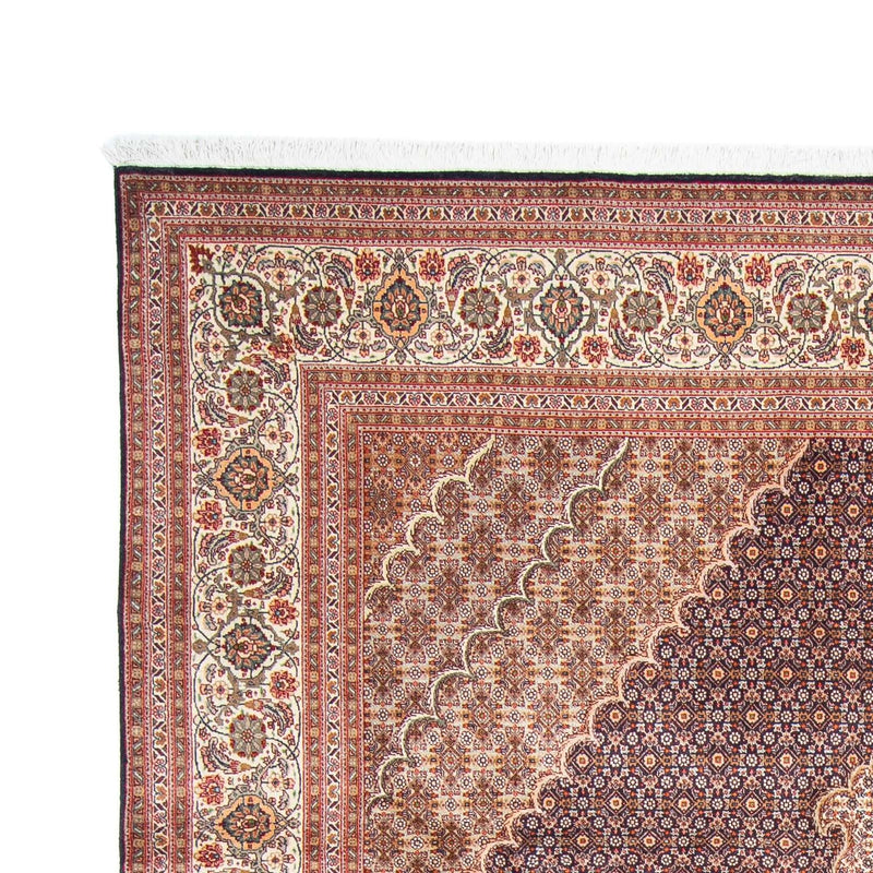 Tapis persan - Tabriz - 300 x 198 cm - bleu foncé