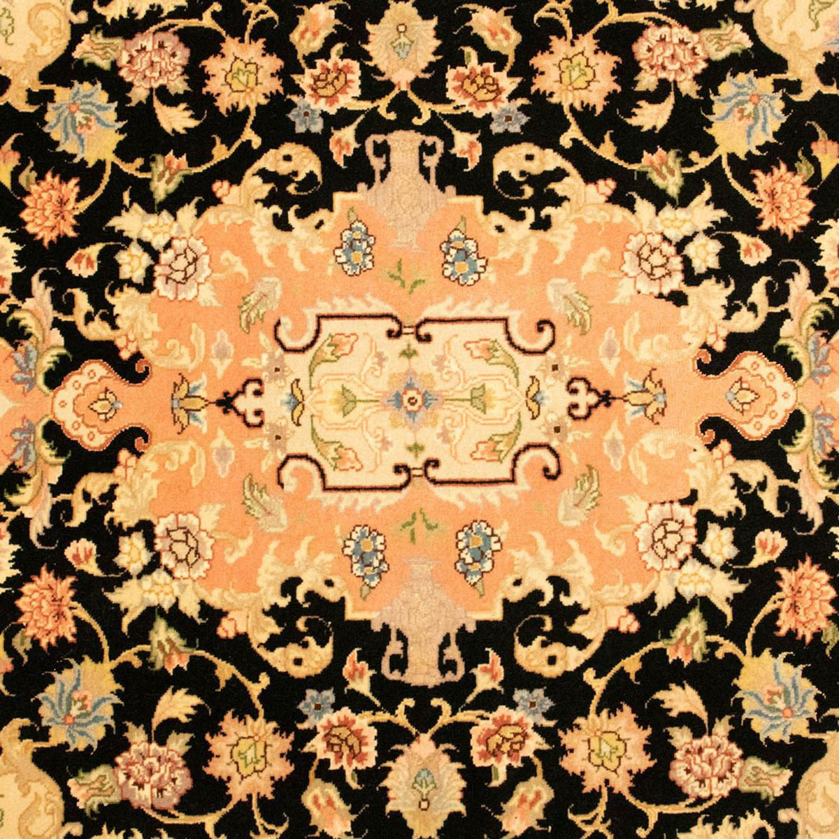 Tapis persan - Tabriz - Royal - 151 x 103 cm - noir
