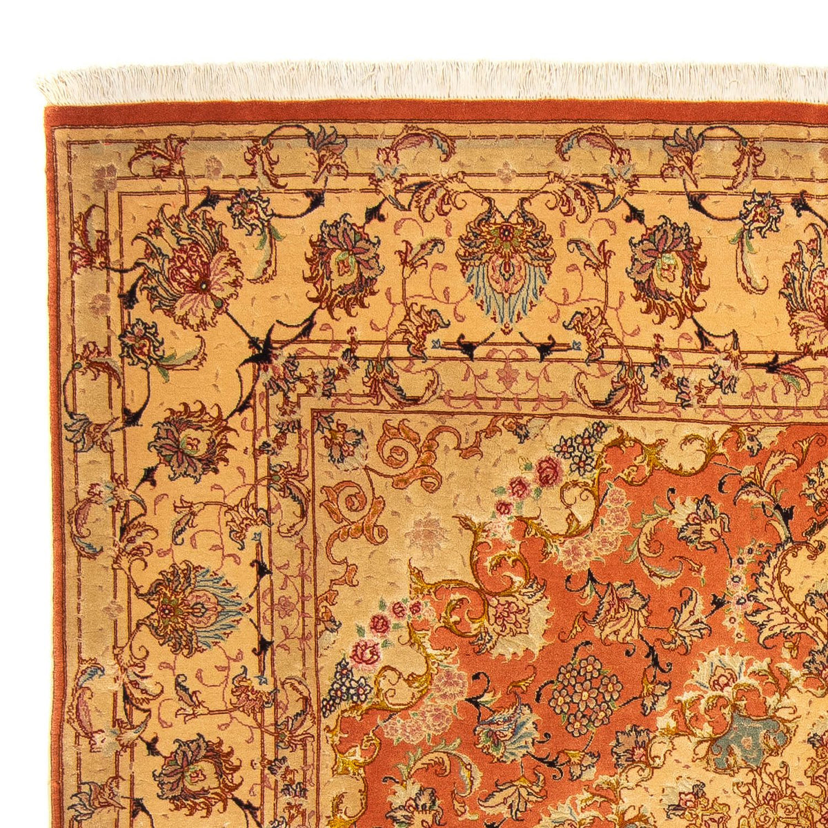 Tapis persan - Tabriz - Royal - 207 x 198 cm - multicolore