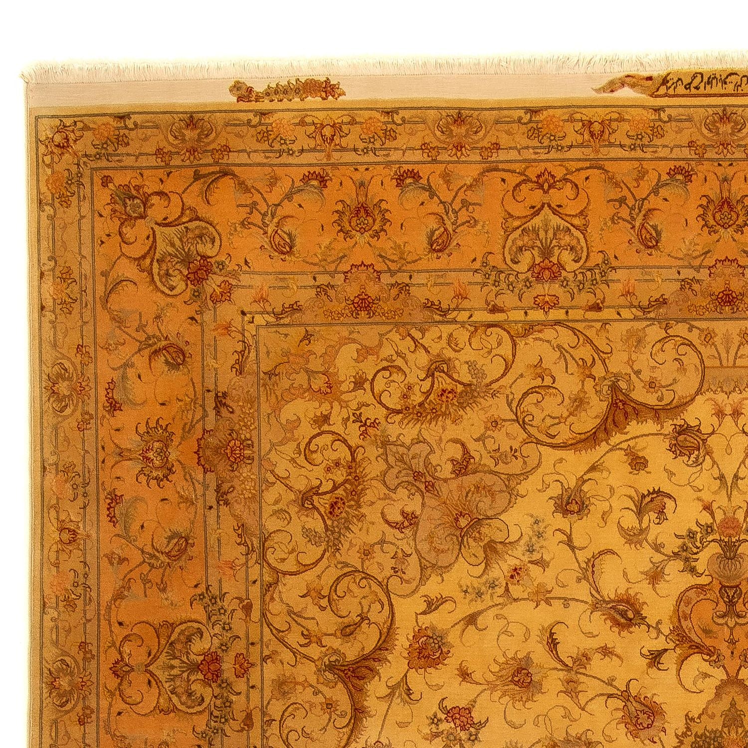 Tapis persan - Tabriz - Royal - 346 x 258 cm - or