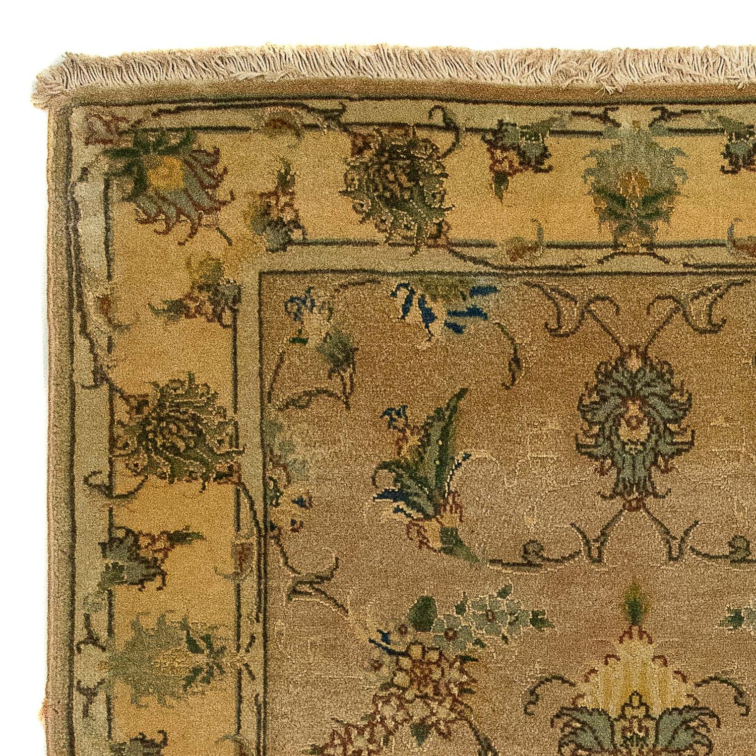 Tapis persan - Tabriz - Royal - 122 x 66 cm - marron clair