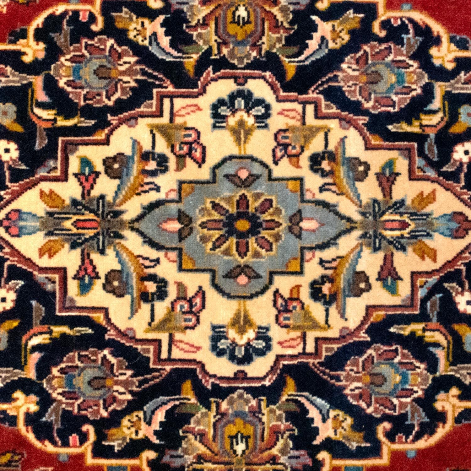 Tapis persan - Keshan - 235 x 138 cm - rouge