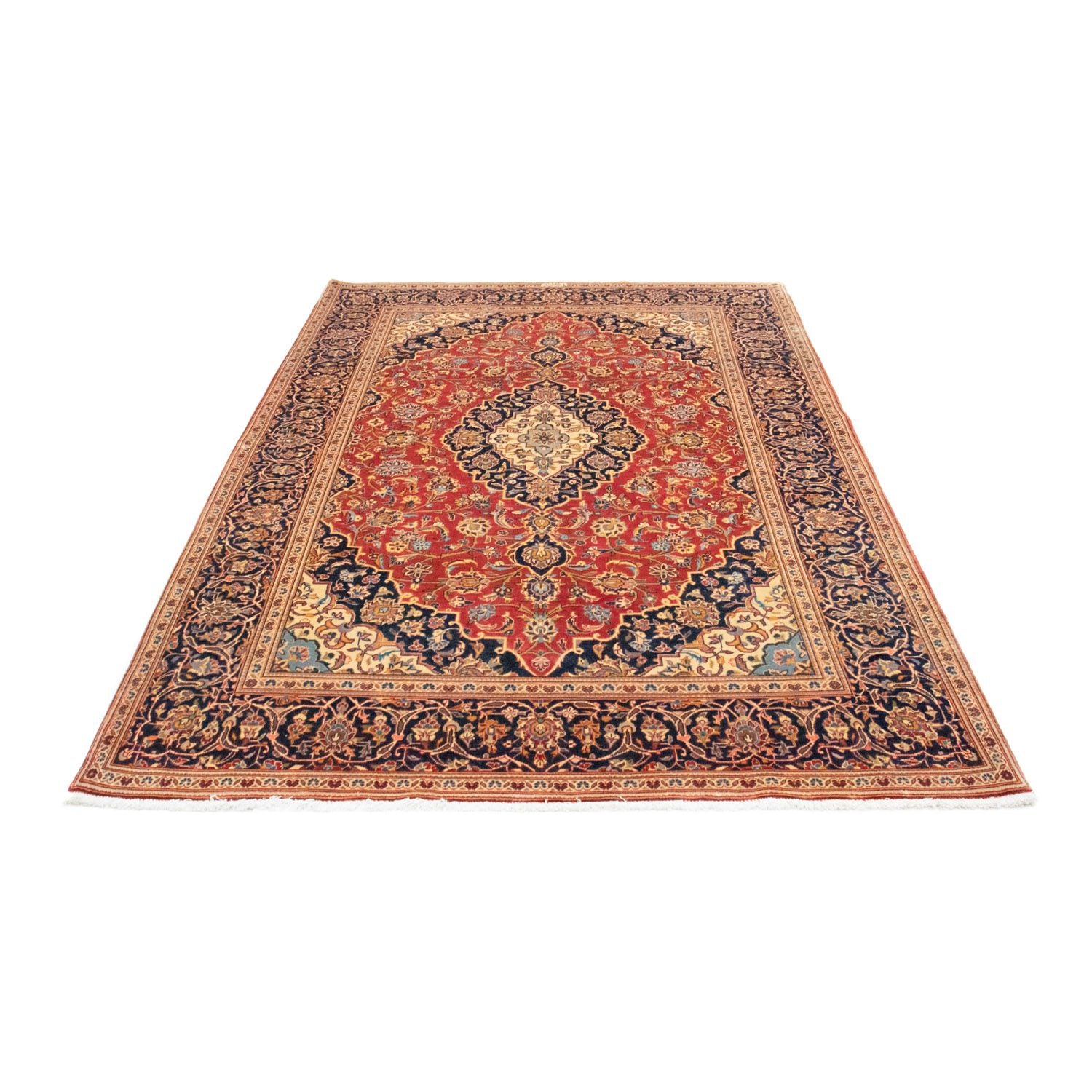 Tapis persan - Keshan - 235 x 138 cm - rouge