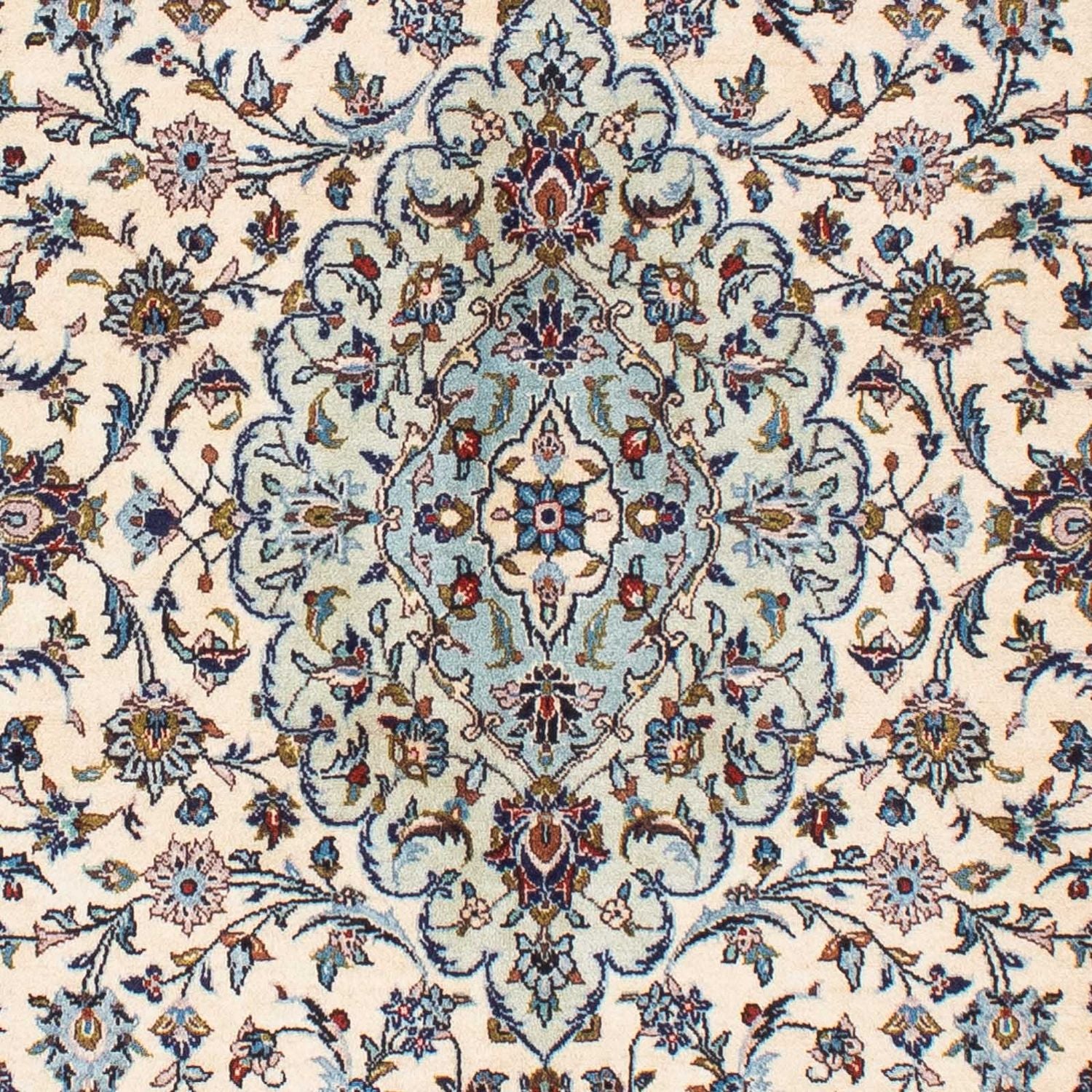 Tapis persan - Keshan - 216 x 136 cm - beige