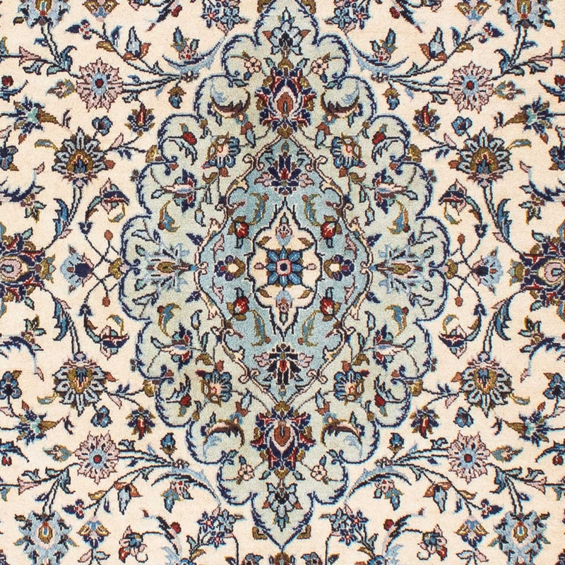 Tapis persan - Keshan - 216 x 136 cm - beige