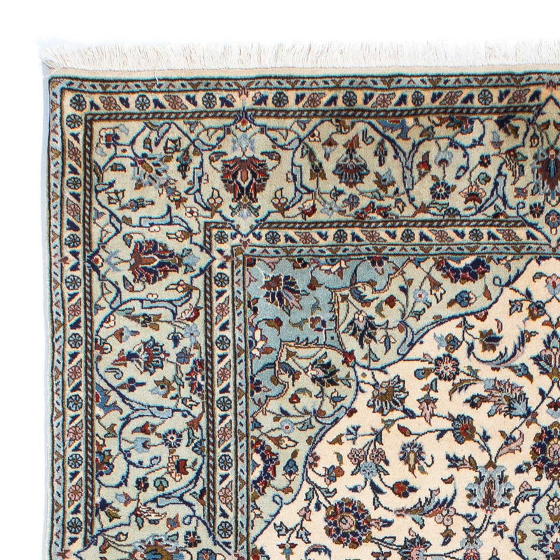 Tapis persan - Keshan - 216 x 136 cm - beige