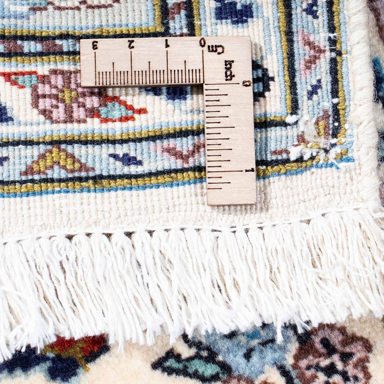 Tapis persan - Keshan - 216 x 136 cm - beige