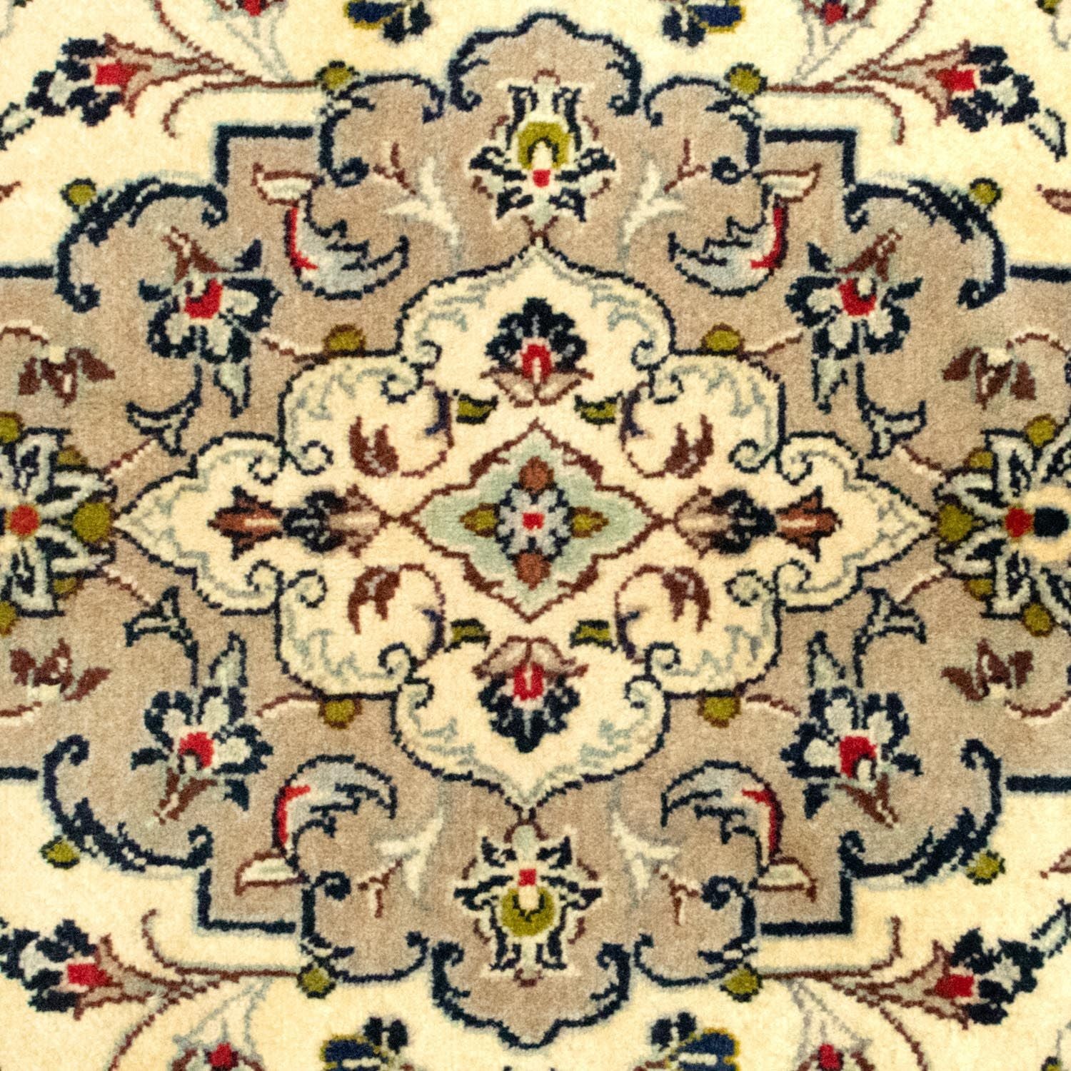 Tapis persan - Keshan - 213 x 138 cm - beige