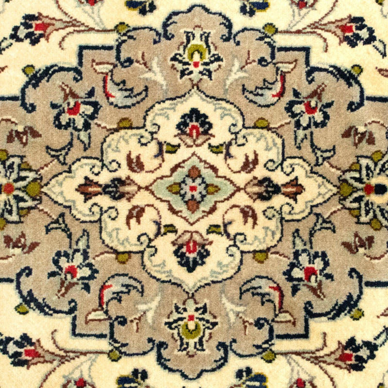 Tapis persan - Keshan - 213 x 138 cm - beige