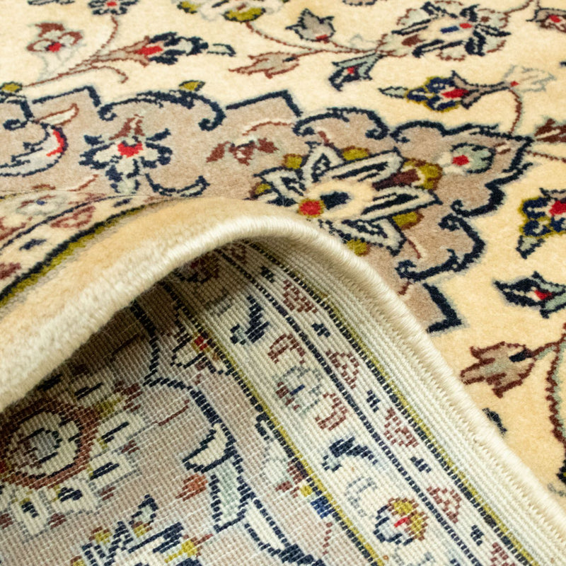 Tapis persan - Keshan - 213 x 138 cm - beige