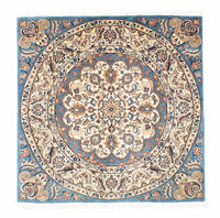Tapis persan - Classique carré  - 153 x 148 cm - bleu foncé