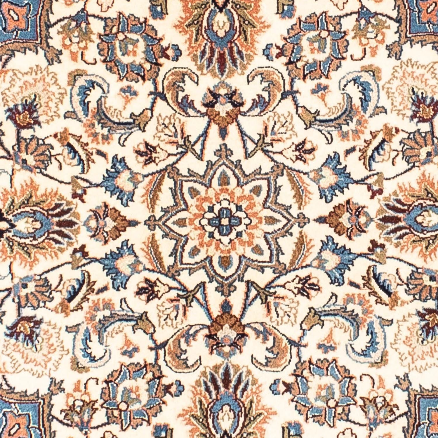 Tapis persan - Classique carré  - 153 x 148 cm - bleu foncé