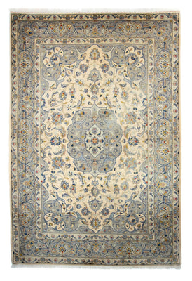 Tapis persan - Keshan - 212 x 150 cm - beige