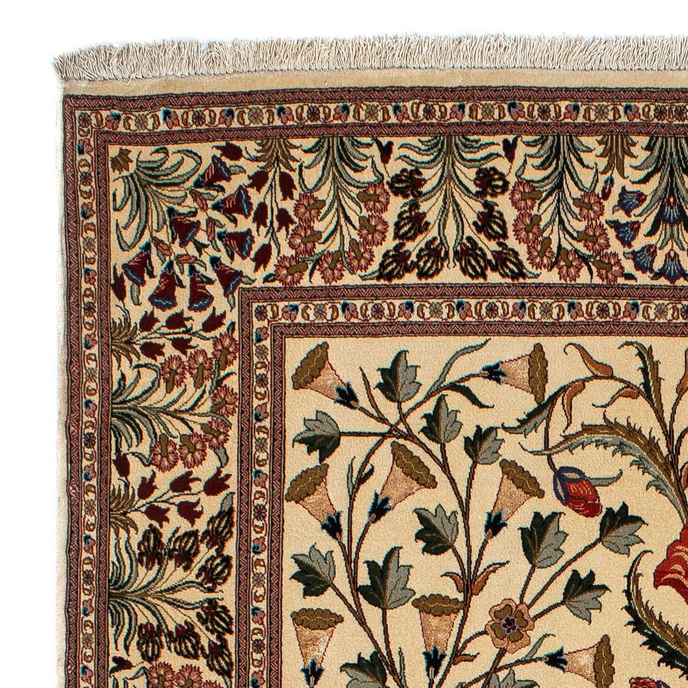 Tapis de Qom Tapis 209x136cm - Tapis persan
