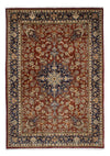 Tapis de Qom Tapis 133x205cm - Tapis persan - Rectangle / Rouille / 133 x 205 cm Rectangle