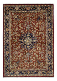 Tapis persan - Ghom - 205 x 133 cm - rouille