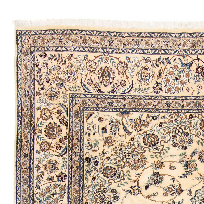 Tapis persan - Nain - Royal - 335 x 245 cm - beige