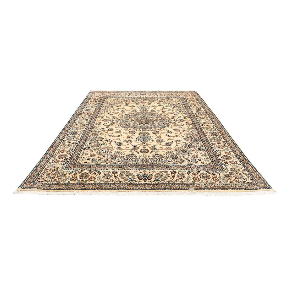 Tapis persan - Nain - Royal - 335 x 245 cm - beige